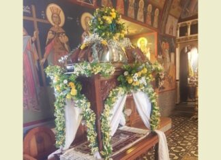 Ρέθυμνο – Ανώγεια: Ένδυση του Σταυρού και του Επιταφίου κατά τα έθιμα του τόπου