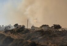 Ρόδος: Προχωρά η διαδικασία καταγραφής ζημιών σε κτίρια, επιχειρήσεις και αγροτικές εκμεταλλεύσεις από την πυρκαγιά