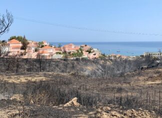 ΥπΑΑΤ: Το σχέδιο δράσης για τις υποδομές της Ρόδου που επλήγησαν από την πυρκαγιά