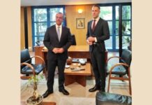 Συνάντηση Χρ. Σταϊκούρα με τον επικεφαλής της Κοινότητας Μεταφορών Δυτ. Βαλκανίων M. Zakonjsek