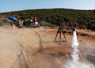 Σχεδόν 80oC στο Σιδηρόκαστρο Σερρών “έδειξε” η Γεωθερμική Γεώτρηση της ΕΑΓΜΕ