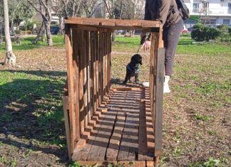 Το πρώτο πάρκο σκύλων με ανακυκλώσιμα υλικά στον δήμο Καλαμαριάς