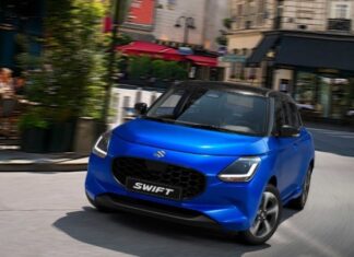 Το νέο Suzuki Swift διαθέτει μοντέρνα σχεδιαστικά στοιχεία