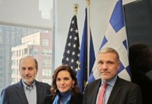 Συναντήσεις με στελέχη της τουριστικής βιομηχανίας είχε η υπουργός Τουρισμού Ολγα Κεφαλογιάννη στη Νέα Υόρκη