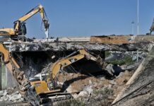 Κατεδαφίστηκε η γέφυρα στην παλαιά Αθηνών-Κορίνθου μετά από σοβαρό ατύχημα και ανάφλεξη βυτιοφόρου