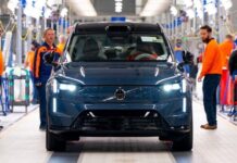 Η Volvo ξεκινά την παραγωγή του αμιγώς ηλεκτρικού SUV EX90
