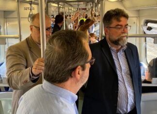 Αυτοψία του υφυπουργού Βασίλη Οικονόμου στο Μετρό