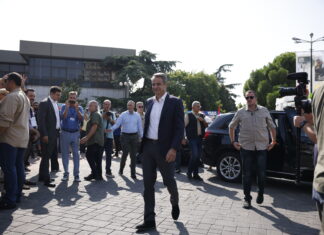 Ξεναγήθηκε στα περίπτερα της 88ης ΔΕΘ ο Μητσοτάκης – Τα drones, οι συναντήσεις και το γερμανικό περίπτερο (εικόνες)