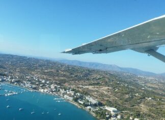 Πρώτη πτήση της Hellenic Seaplanes προς την Ερμιόνη Αργολίδας
