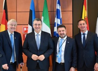 Την αφοσίωσή του στο όραμα για μια καλύτερη Ευρώπη εξέφρασε ο Απ. Τζιτζικώστας