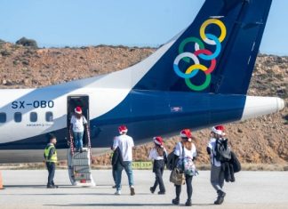 «AEGEAN Santa Crew»: Εθελοντές εργαζόμενοι της AEGEAN έστειλαν μήνυμα προσφοράς και αλληλεγγύης