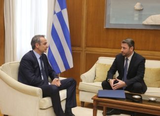 Κυρ. Μητσοτάκης – Ν. Ανδρουλάκης: Σημαντικό να έχουμε έναν ανοιχτό δίαυλο επικοινωνίας