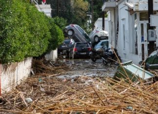 Μέτρα κρατικής αρωγής για τη στήριξη περιοχών που επλήγησαν από την κακοκαιρία “Bora”