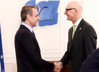 Εύσημα σε Ελλάδα για την πρόοδο στην ψηφιοποίηση του δημοσίου από τον επικεφαλής της γερμανικής Telekom, T. Höttges, συναντήθηκε με τον Κ. Μητσοτάκη και τον Β. Κικίλια