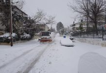 Επί ποδός ο κρατικός μηχανισμός λόγω των ισχυρών βροχών, καταιγίδων και χιονοπτώσεων