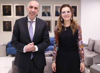 Συνάντηση του Προέδρου του ΕΒΕΑ με την Πρέσβη της Αλγερίας για την ενίσχυση των επιχειρηματικών σχέσεων