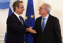 Συνάντηση Κυρ. Μητσοτάκη με τον διευθυντή του ESM