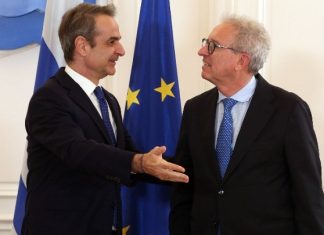 Συνάντηση Κυρ. Μητσοτάκη με τον διευθυντή του ESM