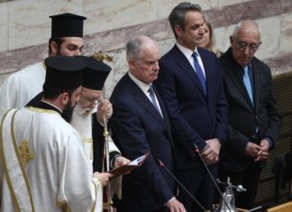 Ορκίστηκε ο νέος Πρόεδρος της Δημοκρατίας, Κωνσταντίνος Τασούλας