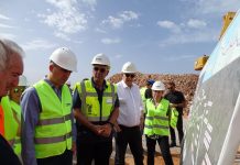 ΒΟΑΚ – ΦΩΤΟ: Αυτοψία στα υπό εξέλιξη έργα από την πολιτική ηγεσία του Υπουργείου Υποδομών