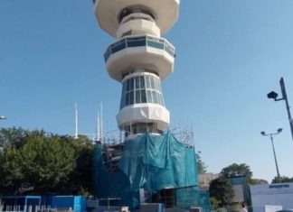 Με ανανεωμένη όψη στην 89η ΔΕΘ ο Πύργος του ΟΤΕ- Κατεβαίνουν οι σκαλωσιές