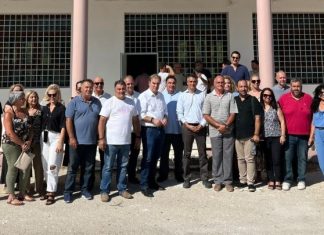 Επίσκεψη Χρ. Δήμα στα έργα ανακαίνισης 11 σχολείων της Κορινθίας