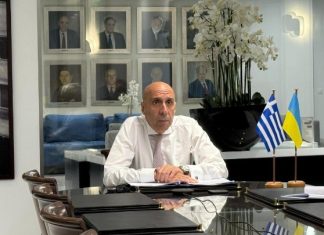 Γ. Μπρατάκος: Το ΕΒΕΑ ενισχύει τις οικονομικές συνεργασίες με την Ουκρανία