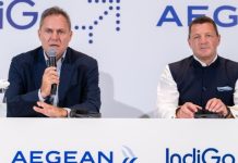 Μνημόνιο Συνεργασίας για πτήσεις κοινού κωδικού μεταξύ IndiGo και AEGEAN