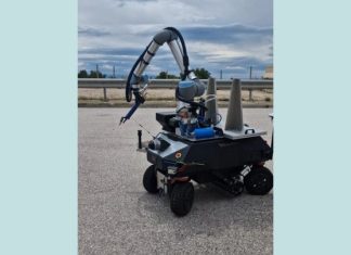 Ρομποτικό σύστημα με ΑΙ εκτελεί εργασίες στην Ολυμπία Οδό (εικόνες-video)