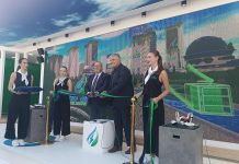 Εγκαίνια του περιπτέρου της εταιρείας «Φυσικό Αέριο -Ελληνική Εταιρεία Ενέργειας», στην 89η ΔΕΘ