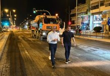 Θεσσαλονίκη: Υλοποιήθηκαν σε ποσοστό 60% οι εργασίες στην οδό Μ. Θεοδωράκη (πρώην Λαγκαδά)