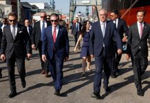 Τάκης Θεοδωρικάκος: «Στρατηγική συνεργασία με τις ΗΠΑ και στη ναυπηγική βιομηχανία»