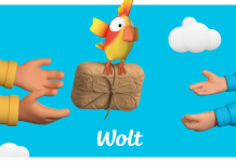Νέα υπηρεσία Wolt για αποστολή και παραλαβή πακέτων μέσω της εφαρμογής