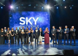 Η SKY express βραβεύτηκε ως η «Αεροπορική Εταιρεία της Χρονιάς» στην Ευρώπη από τη European Regions Airline Association (ERA)