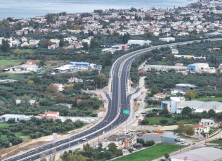 Παράδοση στην κυκλοφορία του τελευταίου τμήματος του Αυτοκινητόδρομου Πάτρα – Πύργος: Μιντιλόγλι – Καμίνια