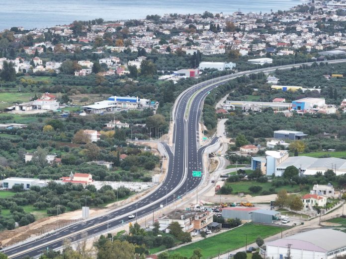 Παράδοση στην κυκλοφορία του τελευταίου τμήματος του Αυτοκινητόδρομου Πάτρα – Πύργος: Μιντιλόγλι – Καμίνια