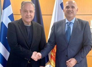 Συνάντηση του δημάρχου Στ. Αγγελούδη με τον νέο πρόεδρο της ΔΕΘ