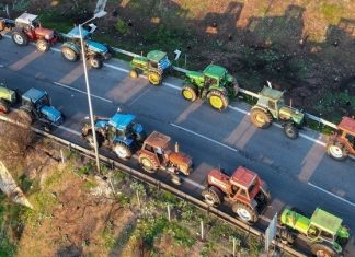Κλιμακώνονται οι κινητοποιήσεις στα μπλόκα, από τα Μάλγαρα και το Δερβένι μέχρι τη Νικήτη