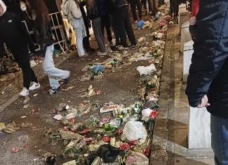 Θεσσαλονίκη: Επτακόσιους τόνους σκουπίδια «έβγαλαν» τα πάρτι της Πρωτοχρονιάς