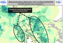 Συστάσεις της Πολιτικής Προστασίας ενόψει της επιδείνωσης του καιρού – ΜΕΤΕΟ: Επεισόδιο βροχόπτωσης κατηγορίας 3