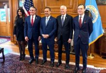 Τριμερής Παπασταύρου με Μπέργκαμ και Ράιτ στην Ουάσινγκτον για τη στρατηγική εμβάθυνση της ενεργειακής συνεργασίας Ελλάδας-ΗΠΑ