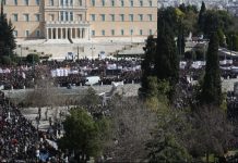 Συλλαλητήρια για τα τρία χρόνια από το σιδηροδρομικό δυστύχημα στα Τέμπη