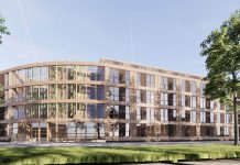 Το κτίριο από είδος καπλαμά με ελληνικό όνομα και στόχο να αποτελέσει πρότυπο προσιτής στέγασης στην Ευρώπη