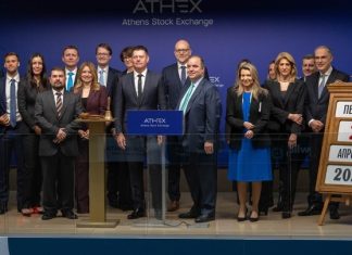 Allwyn: σηματοδοτεί τη διαπραγμάτευση των μετοχών της στο Χρηματιστήριο Αθηνών με την τελετή έναρξης της συνεδρίασης