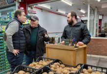 Στην Κεντρική Λαχαναγορά Θεσσαλονίκης η πρώτη επίσκεψη του υπ. Αγροτικής Ανάπτυξης & Τροφίμων Μ. Σχοινά