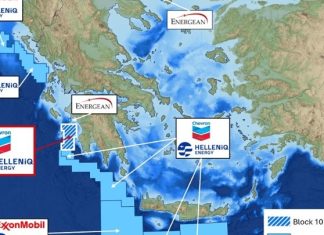 Είσοδος της Chevron στο Block 10 (Κυπαρισσιακός)