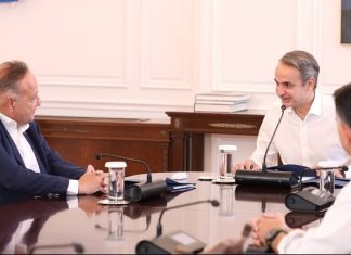 Κυρ. Μητσοτάκης σε Στ. Αγγελούδη: Καινούργια ΔΕΘ το 2030 και μεγάλος χώρος πρασίνου στο κέντρο της Θεσσαλονίκης