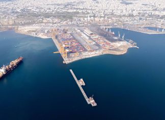 Συνεχίζονται τα έργα για την επέκταση της 6ης προβλήτας στο λιμάνι Θεσσαλονίκης